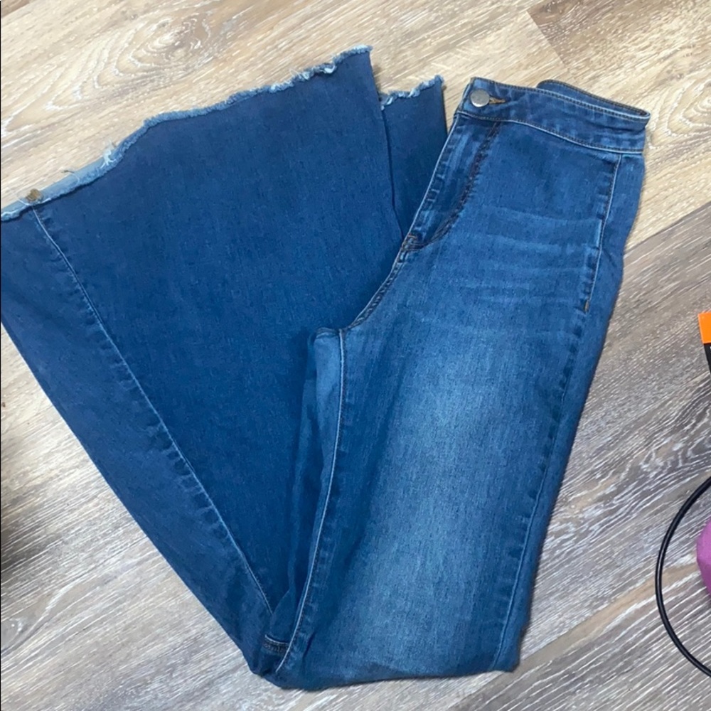 Bell Bottom High Waisted Jeans